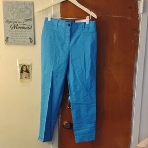 Ann Taylor Bright Blue Chinos